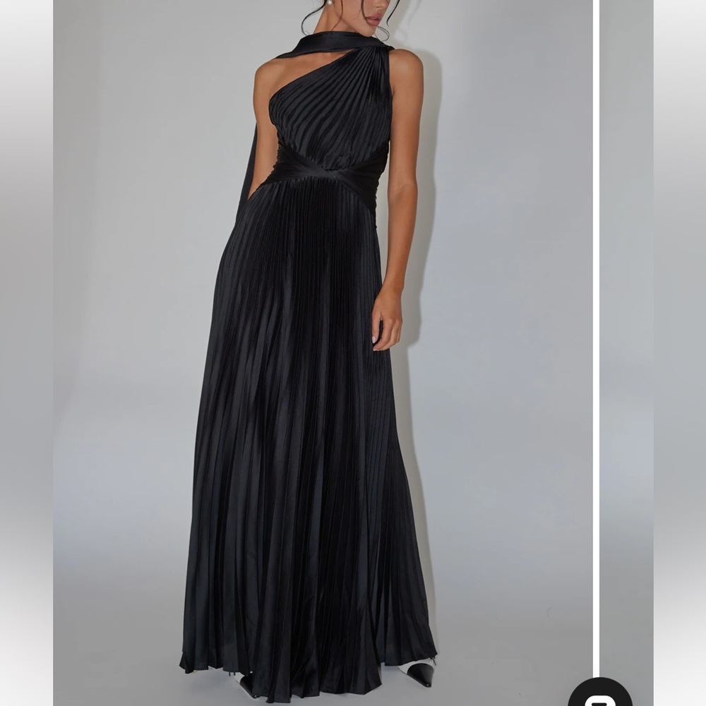 NWT Selfie Leslie Pleated Maxi Dress